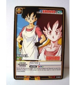 Videl - D-681 - Carte Dragon Ball Z Série 7