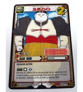C-19 - D-458 - Carte Dragon Ball Z Série 5
