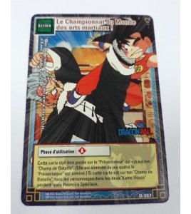 CARTE Dragon ball Z CHAMPIONNAT DU MONDE DES ARTS MARTIAUX D-357 