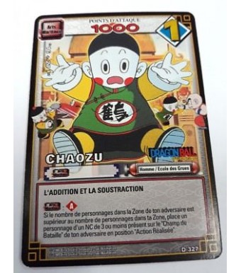 CARTE Dragon ball Z CHAOZU D-327 