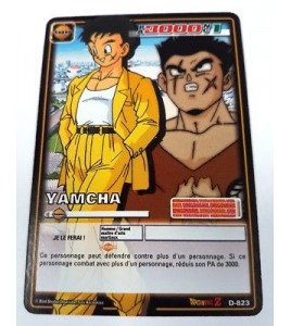 Carte Dragon Ball Z Yamcha D-823