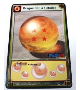 Dragon Ball A 4 Etoiles - D-126 - Carte Dragon Ball Z Série 9 