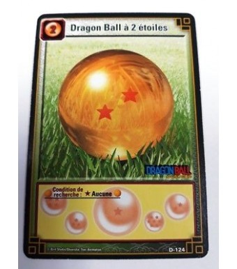 DRAGON BALL n° D-124 - Dragon Ball à 2 étoiles