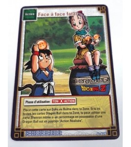 Face A Face Fatal - D-605 - Carte Dragon Ball Z Série 5 