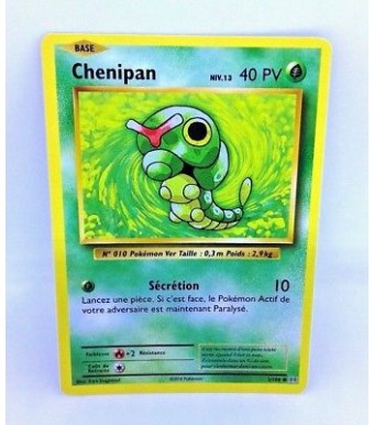 Carte Pokemon Chenipan 40pv 3108 XY Evolutions