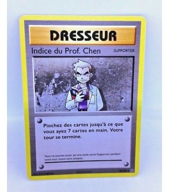 Carte pokémon dresseur indice du prof chen 84108 peu commune evolutions