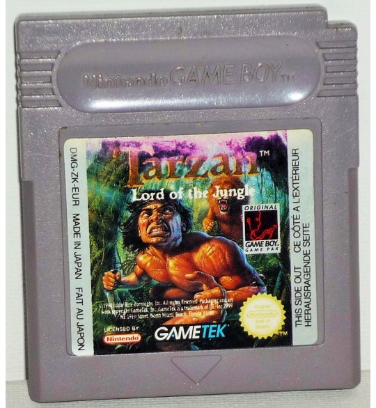 Tarzan Lord of The Jungle sur Game Boy GB17