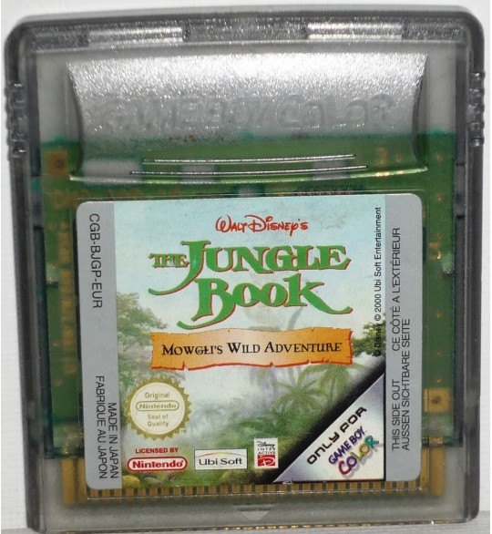The Jungle Book Le Livre de La Jungle sur Game Boy Color 