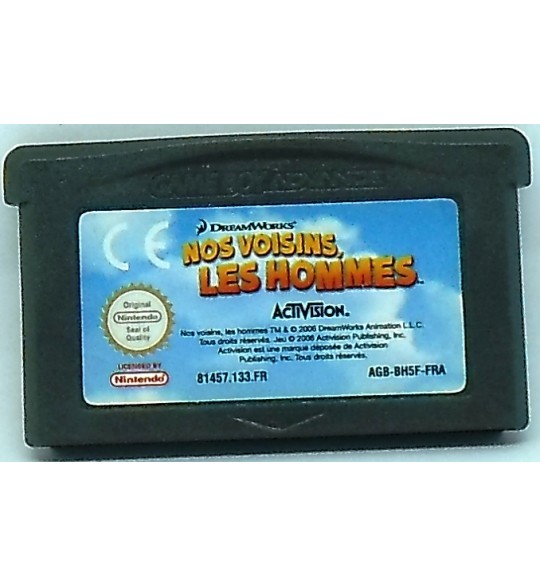 Nos voisins les hommes sur Gameboy Advance GBA 23
