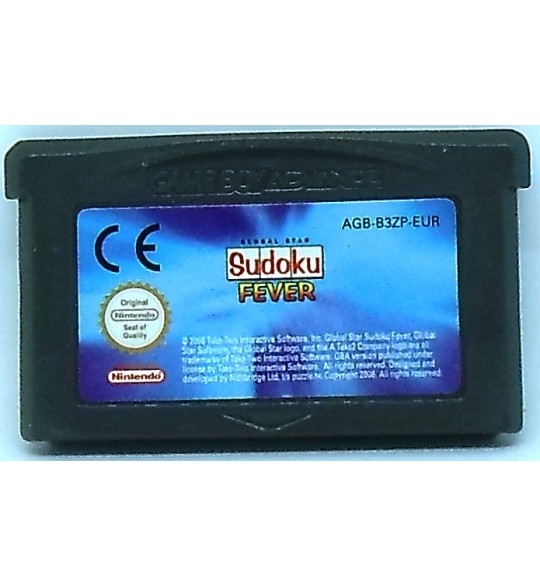 Sudoku Fever sur Gameboy Advance GBA 66