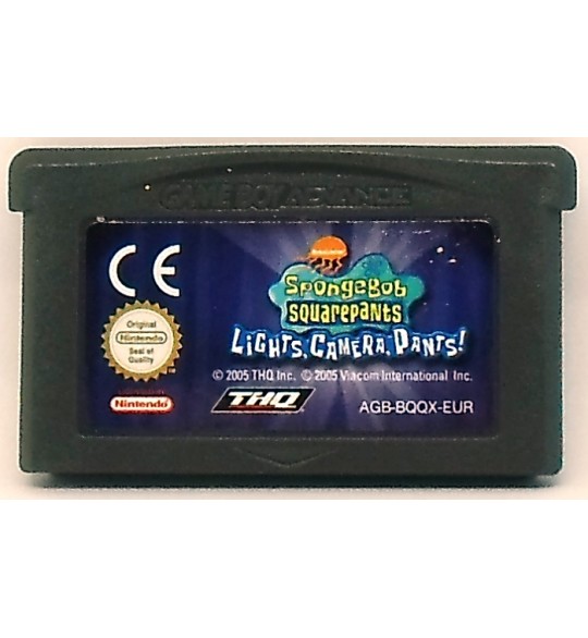 Bob l'éponge : Silence on tourne sur Gameboy Advance GBA 96