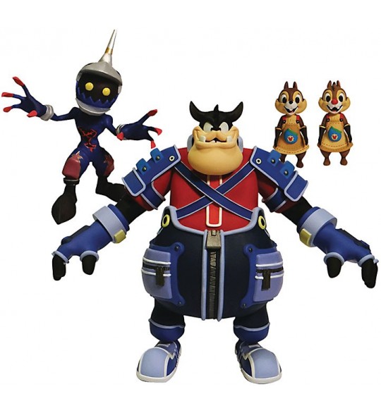 Kingdom Hearts Figurine Pete, Chip & Dale, Soldier