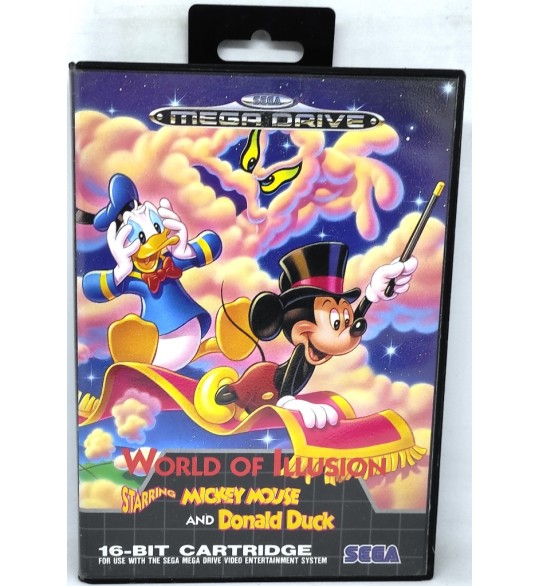World Of Illusion Jeu Mega Drive Avec Notice Games And Toys O67