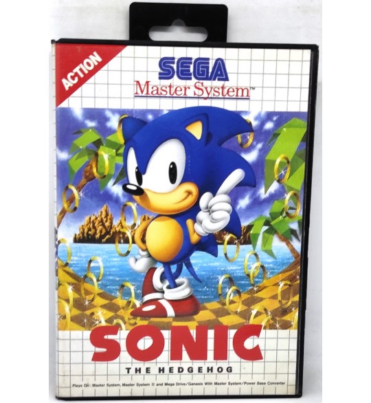 Sonic Jeu Master System Avec Notice Games And Toys Q11