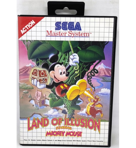 Land of illusion  Jeu Master System Sans Notice Games And Toys