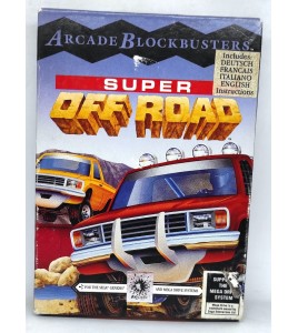  Super off road Carton box Jeu Mega Drive US Avec Notice Games And Toys  T09