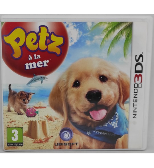 Petz  à la mer Jeu Nintendo 2DS & 3DS avec Notice Jeu Nintendo 2DS & 3DS avec Notice  