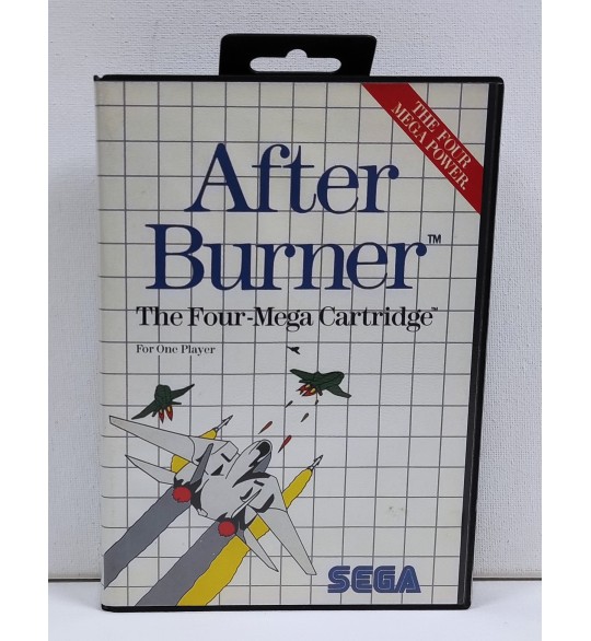 After Burner Jeu Master System Sans Notice 