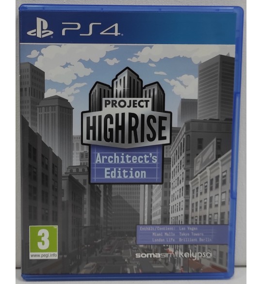 Project Highrise Architect's Edition  Jeu PS4 Playstation 4 Sans Notice  AE466