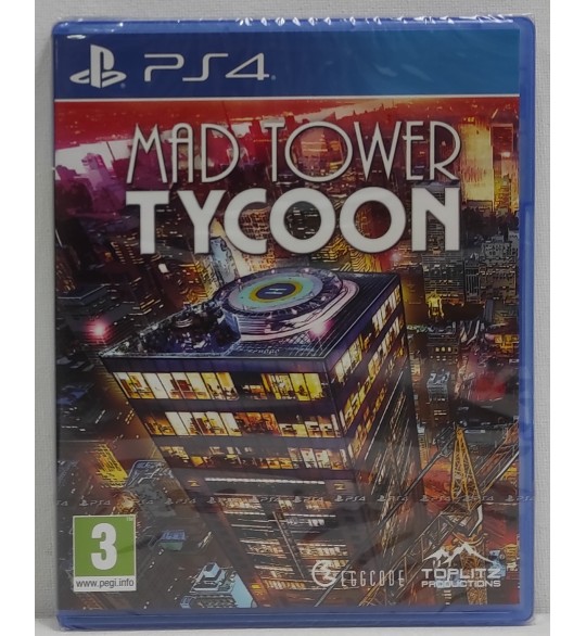 Mad Tower Tycoon Jeu PS4 Playstation 4 Neuf M44