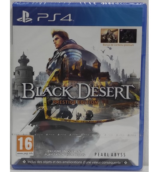 Black Desert Prestige Edition  Jeu PS4 Playstation 4  Neuf M49