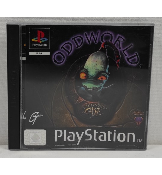 Oddworld L'Odyssée d'Abe Jeu Playstation 1 PS1 Avec Notice M73
