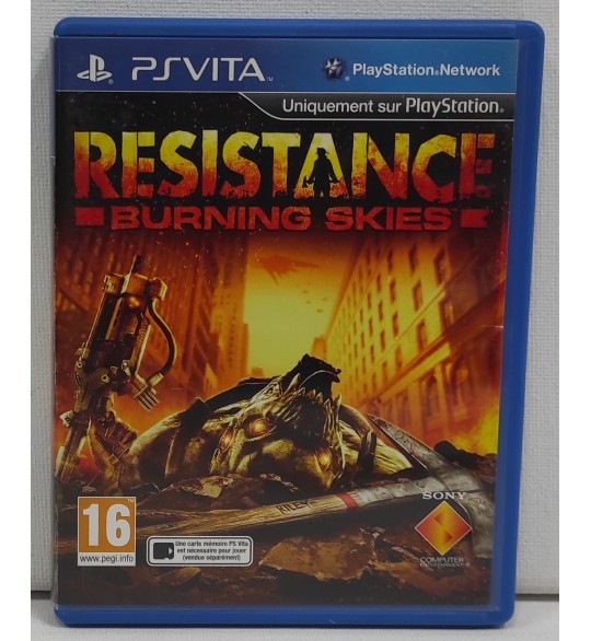 Resistance : Burning Skies Jeu PS Vita  Sans Notice AE579