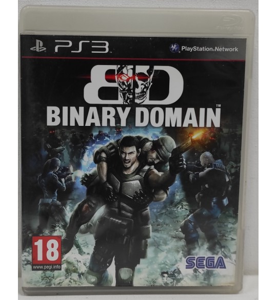 Binary Domain Jeu Playstation 3 PS3 Avec Notice AE664