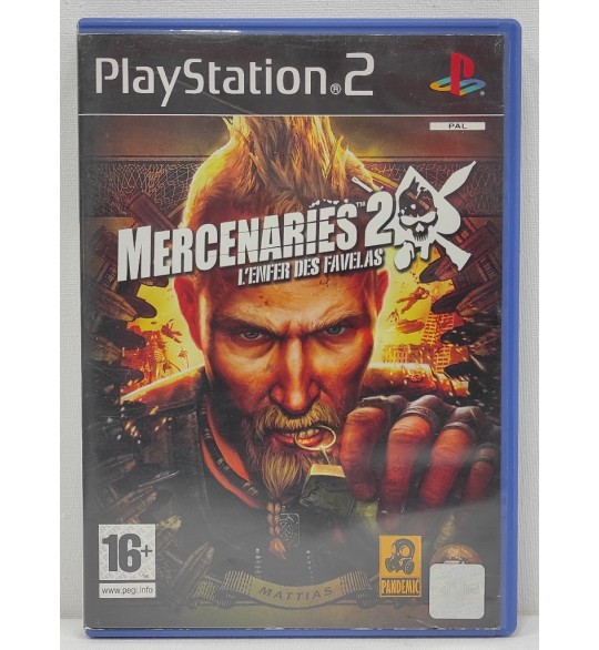 Mercenaries 2 : l'enfer des Favelas Jeu Playstation 2 PS2 Avec Notice AE761