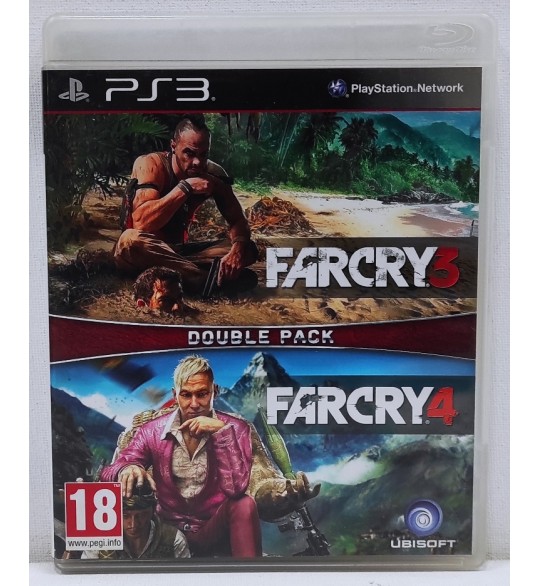 Far Cry 3 & 4 (double pack) Jeu Playstation 3 PS3 Avec Notice AE768