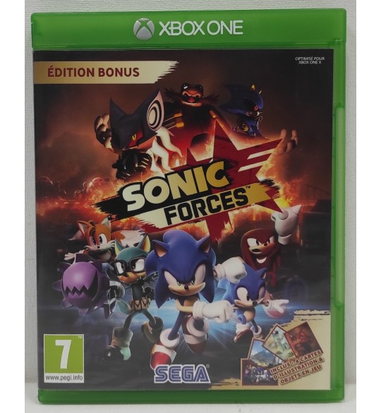 Sonic Forces Jeu Xbox One Sans Notice AE794