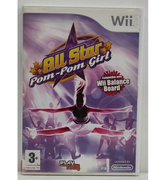 All Star Pom Pom Girl Jeu Nintendo Wii Avec Notice AE800