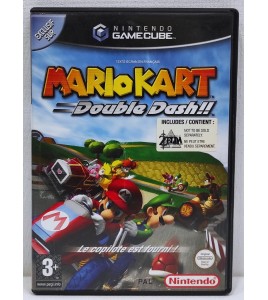 Mario Kart : Double Dash !! + Zelda Jeu Nintendo Gamecube Avec Notice AE822