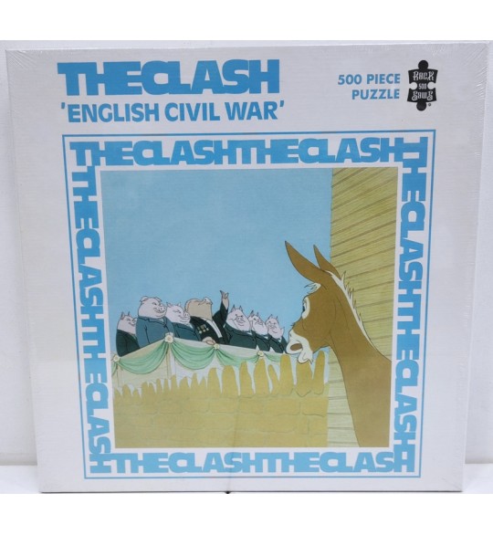 The Clash 'English Civil War Puzzle 500 pièces  410 mm x 410 mm Neuf AF65