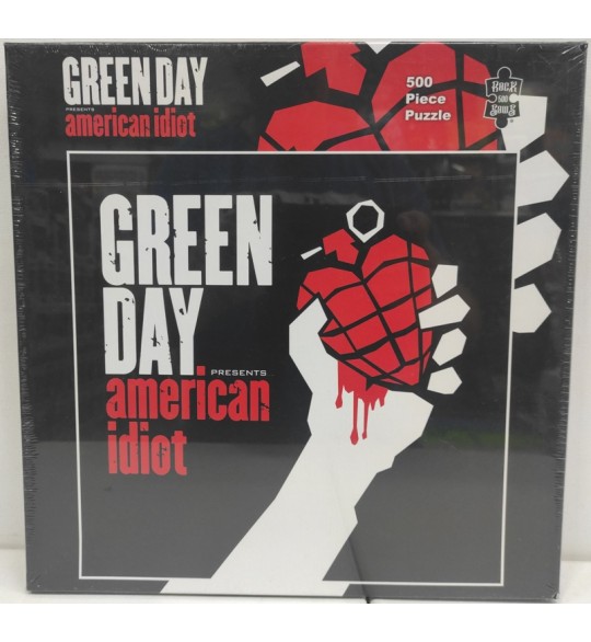 Green Day - American Idiot Puzzle 500 pièces  410 mm x 410 mm Neuf AF68