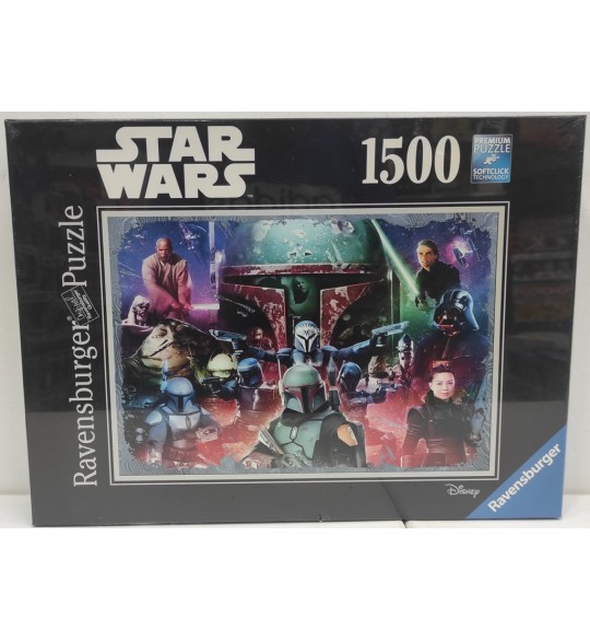 Star Wars - Boba Fett, Chasseur de Primes 1500 Pièces  800 mm x 600 mm Neuf AF70