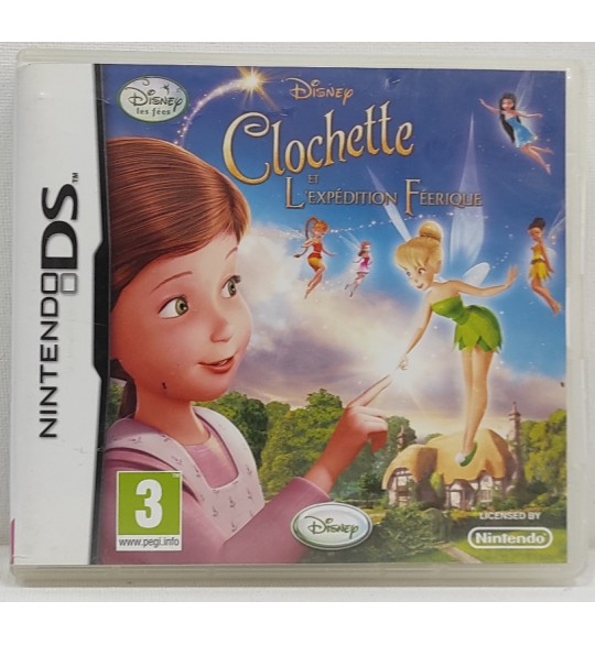 Clochette Et L'expédition Féérique Jeu Nintendo DS et 3DS Sans Notice AF74