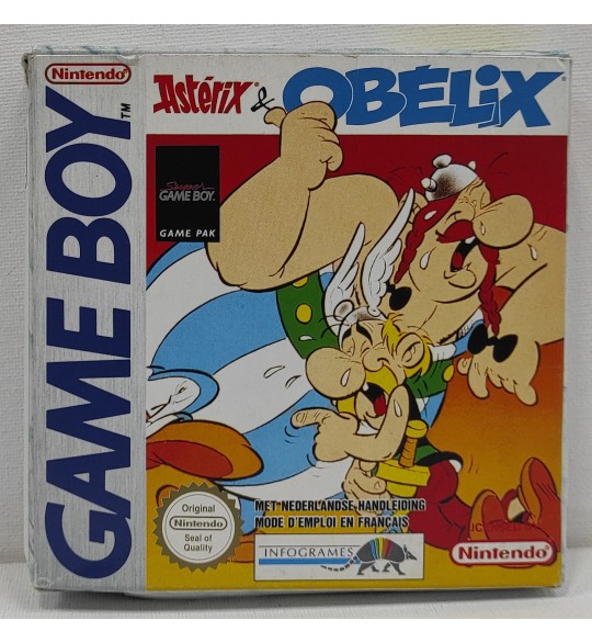 Asterix Et Obelix Jeu Nintendo Game Boy  Complet Boite, Notice + Cale  AF133