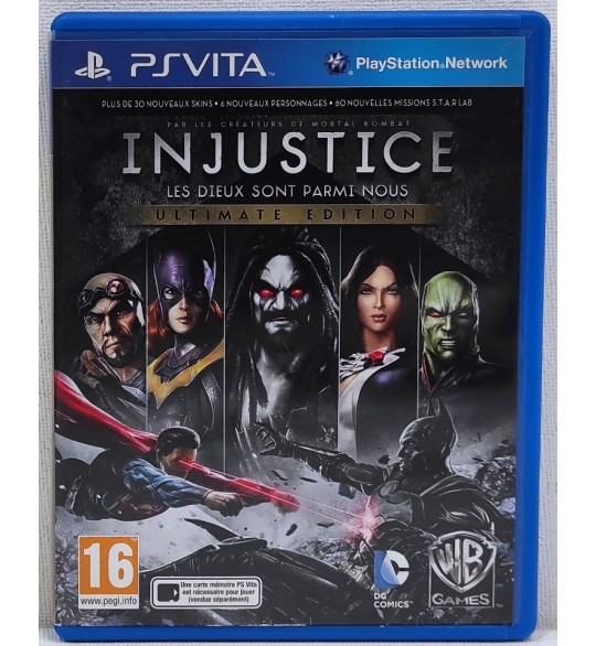 Injustice : les Dieux sont parmi nous Jeu PS Vita  Sans Notice AF142