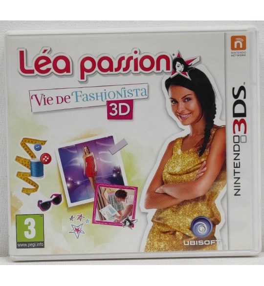 Léa Passion Vie de Fashionista 3D Jeu Nintendo 2DS & 3DS AF184
