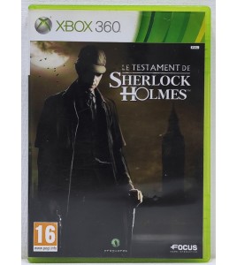 Le Testament de Sherlock Holmes Jeu Xbox 360 Avec Notice AF210