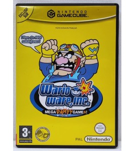 Wario Ware Inc : Mega Party Game$ !  Jeu Nintendo Gamecube Avec Notice R12