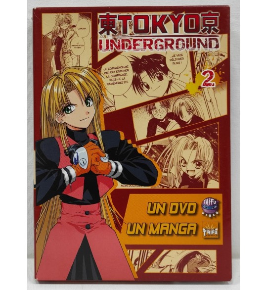 Tokyo Underground - Volume 2 - Edition Book Cofret 1 DVD + 1 MANGA R92