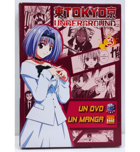 Tokyo Underground - Volume 3 - Edition Book Cofret 1 DVD + 1 MANGA R93