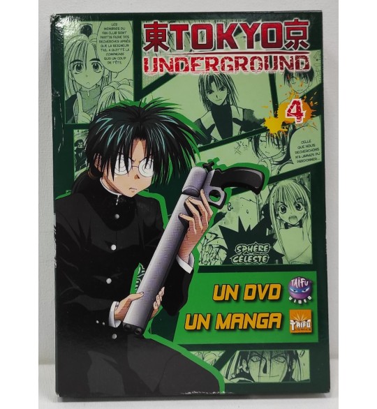 Tokyo Underground - Volume 4 - Edition Book Cofret 1 DVD + 1 MANGA R94