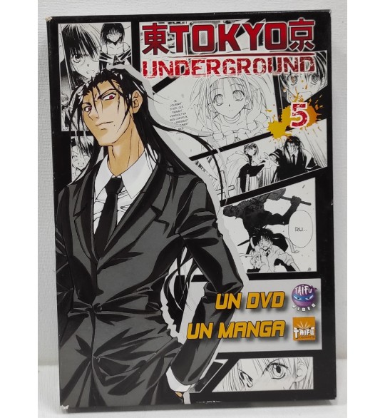 Tokyo Underground - Volume 5 - Edition Book Cofret 1 DVD + 1 MANGA R95