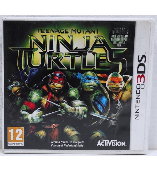 Teenage Mutan Ninja Turtles  Jeu Nintendo 3DS et 2DS Sans Notice  AF274