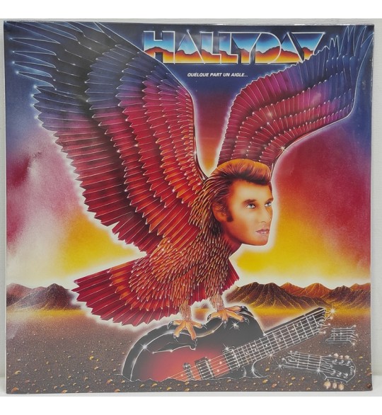 Johnny Hallyday Vinyle De Légende N° 50 Quelque Part Un Aigle 1982 Neuf JO36