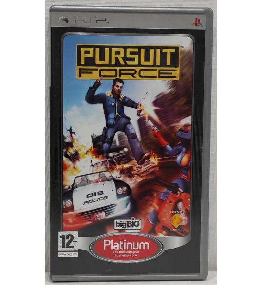 Pursuit Force Platinum Jeu PSP Avec Notice F125