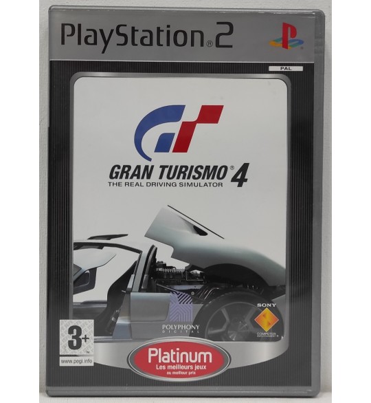 Gran Turismo 4 - édition platinum Jeu Playstation 2 PS2 Avec Notice AF358